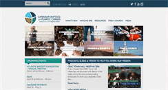 Desktop Screenshot of baptist-atlantic.ca
